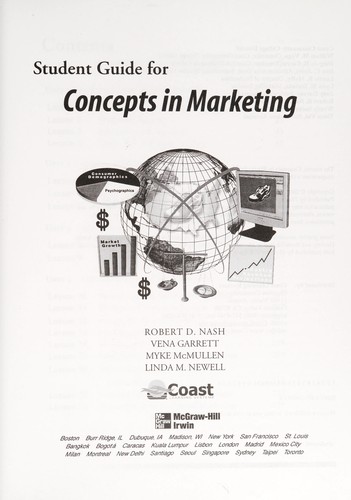 Cover for Study Guide for Marketing Telecourse to accompany Marketing