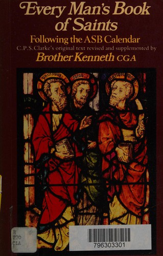Cover for Every Man's Book of Saints