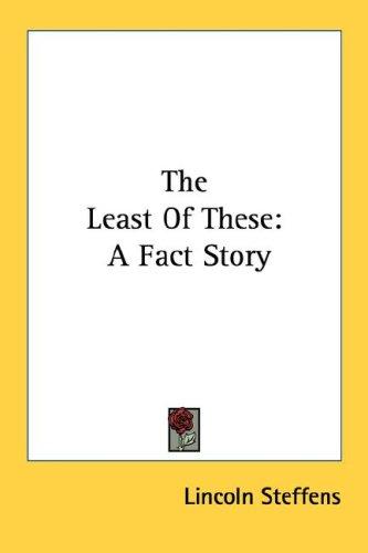Cover for The Least Of These