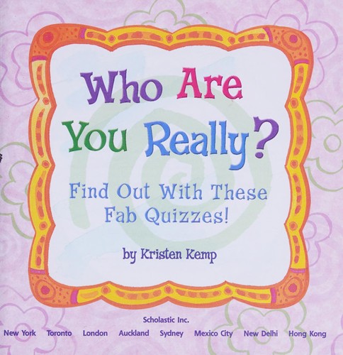 Cover for Who are you really?