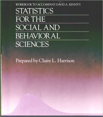 Cover for Statistics for the social and behavioral sciences