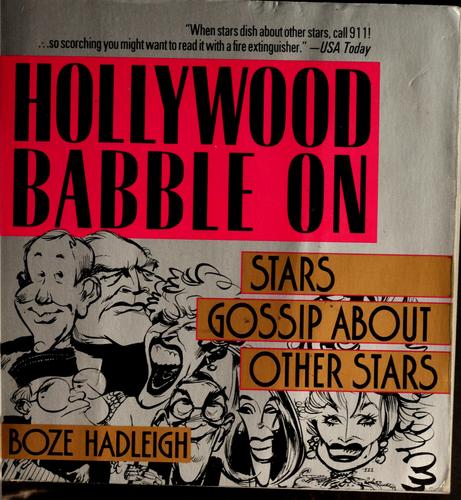 Cover for Hollywood babble on