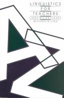 Cover for Linguistics for teachers