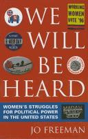 Cover for We Will Be Heard