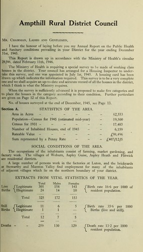 Cover for [Report 1945]