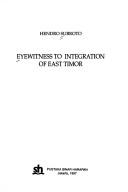 Cover for Eyewitness to integration of East Timor