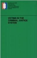 Cover for Victims in the criminal justice system