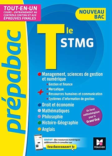 Cover for PREPABAC - Toute la terminale STMG - Nouveau bac - Contrôle continu et épreuves finales - Révision