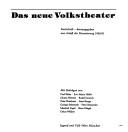 Cover for Das Neue Volkstheater