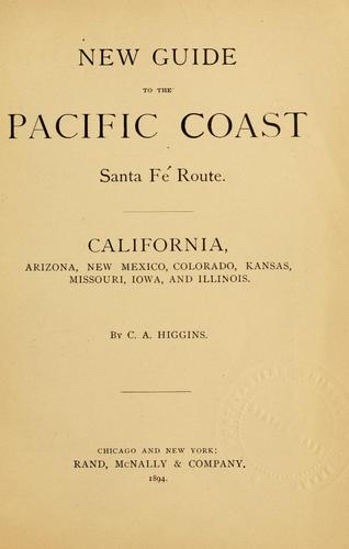 Cover for New guide to the Pacific coast