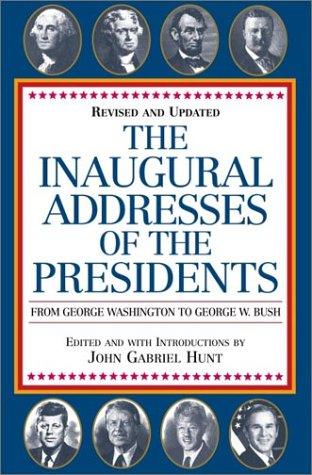 Cover for The Inaugural Addresses of the Presidents