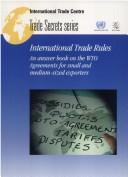 Cover for International Trade Rules