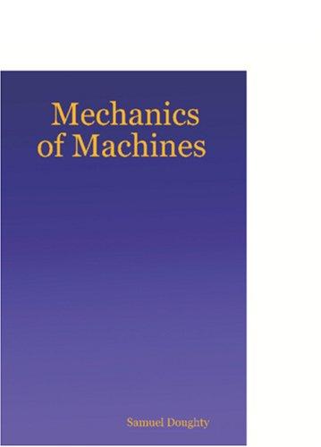Cover for Mechanics of Machines