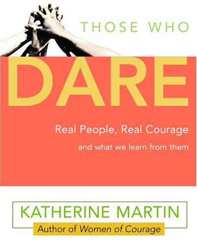 Cover for Those who dare