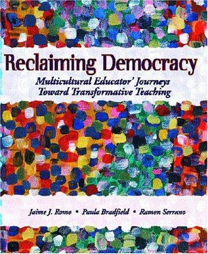 Cover for Reclaiming Democracy