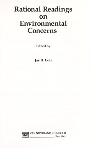 Cover for Rational readings on environmental concerns