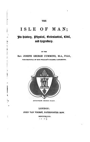 Cover for The Isle of Man
