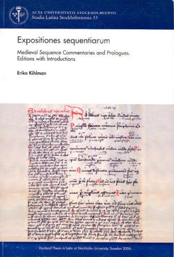 Cover for Expositiones Sequentiarum
