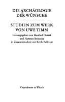 Cover for Die Archäologie der Wünsche