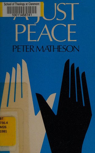Cover for Just Peace
