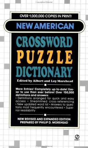 Cover for New American crossword puzzle dictionary