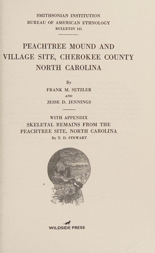 Cover for Smithsonian Institution Bureau of American Ethnology, Bulletin 131