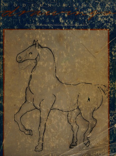 Cover for Modern Master Drawings