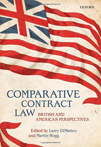 Cover for Comparative Contract Law