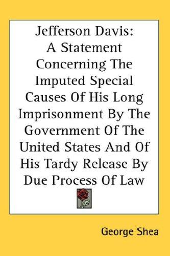 Cover for Jefferson Davis