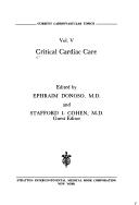 Cover for Critical cardiac care