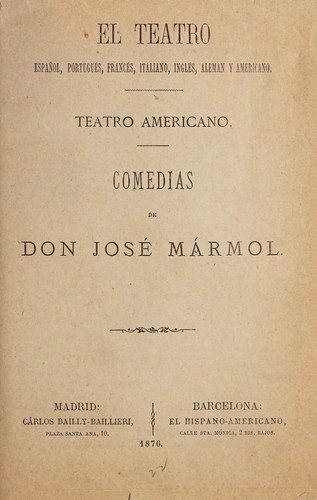 Cover for Comedias