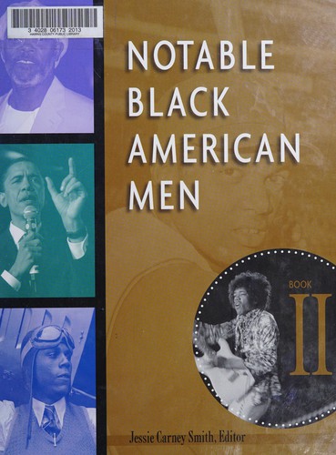 Cover for Notable Black American men.