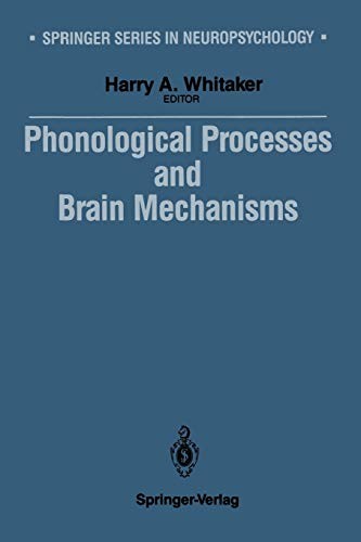 Cover for Phonological Processes and Brain Mechanisms
