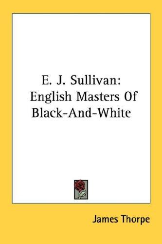 Cover for E. J. Sullivan