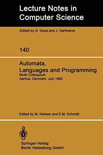 Cover for Automata, Languages and Programming