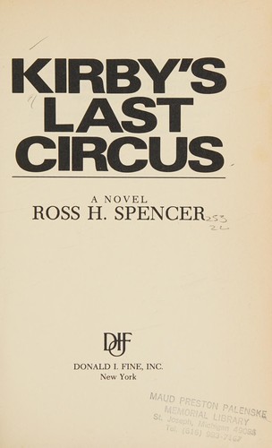 Cover for Kirby's last circus