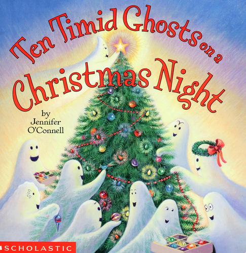 Cover for Ten timid ghosts on a Christmas night