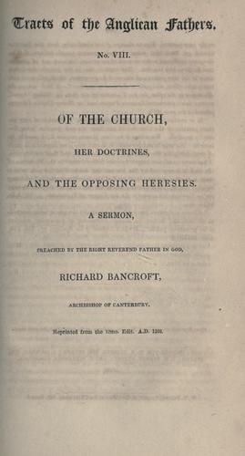 Cover for Tracts of the Anglican fathers.