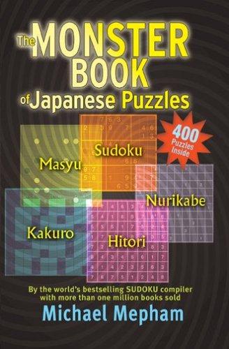 Cover for Monster Book of Japanese Puzzles