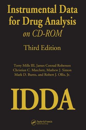 Cover for Instrumental Data for Drug Analysis on CD-Rom