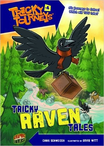 Cover for Tricky Raven tales