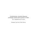 Cover for Anticléricalisme, minorités religieuses et échanges culturels entre la France et l'Italie