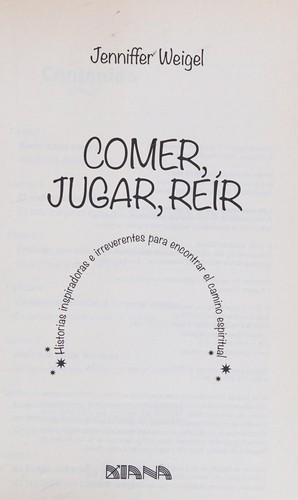 Cover for Comer, jugar, reír