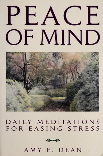 Cover for Peace of mind