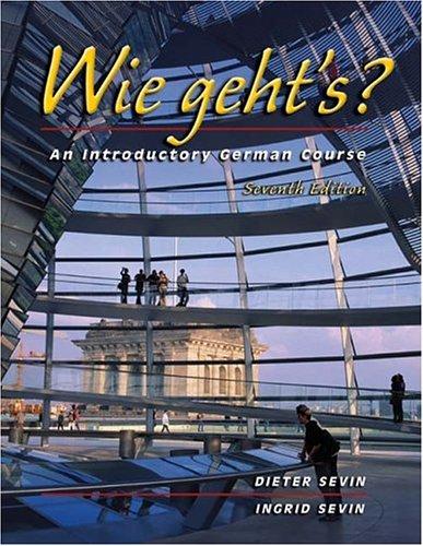 Cover for Wie geht's?