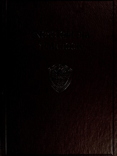 Cover for International year book covering the year ...