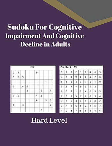 Cover for Sudoku For Cognitive Impairment And Cognitive Decline in Adults