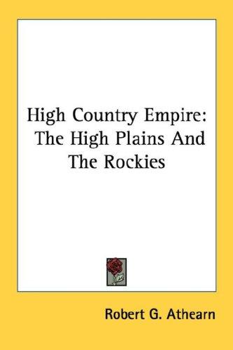 Cover for High Country Empire