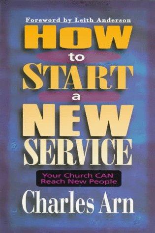 Cover for How to start a new service
