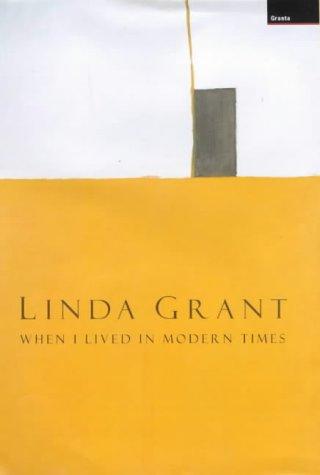 Cover for When I lived in modern times